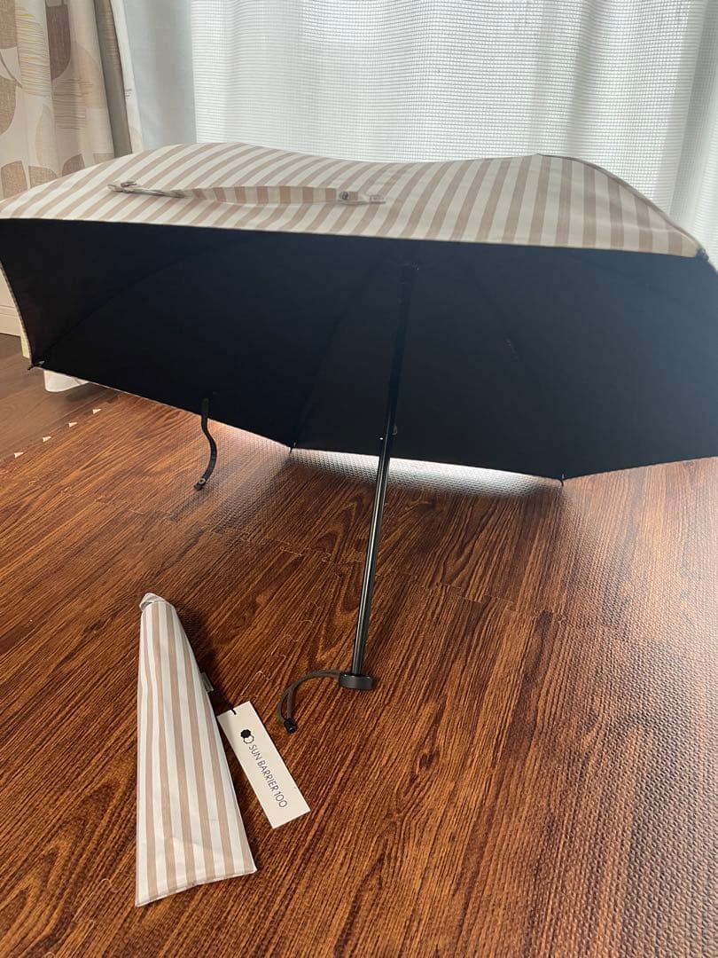 SUN BARRIER 100 折りたたみ日傘２段折 コンパクト