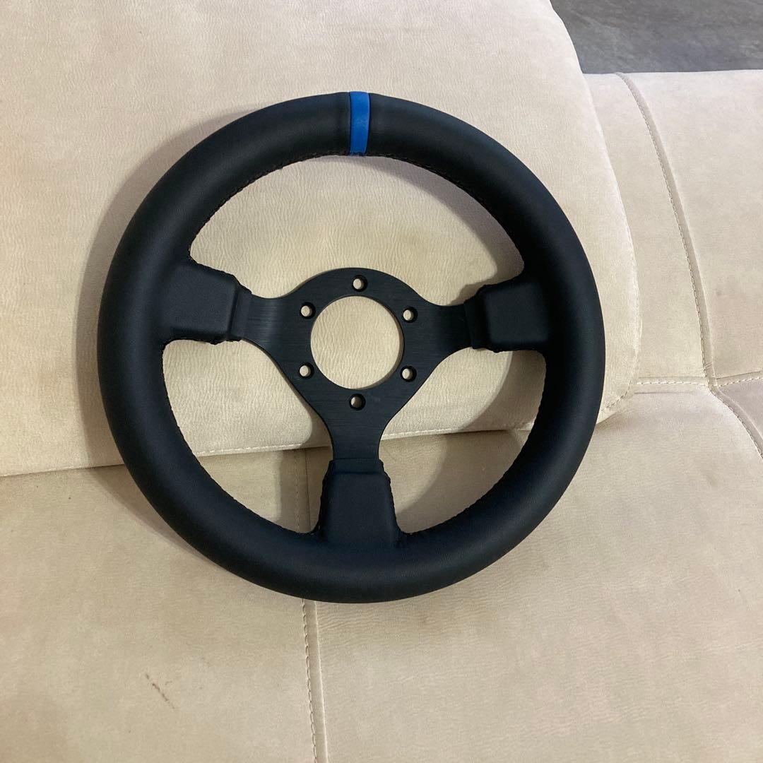 小径　ステアリングホイール 28cm 黒