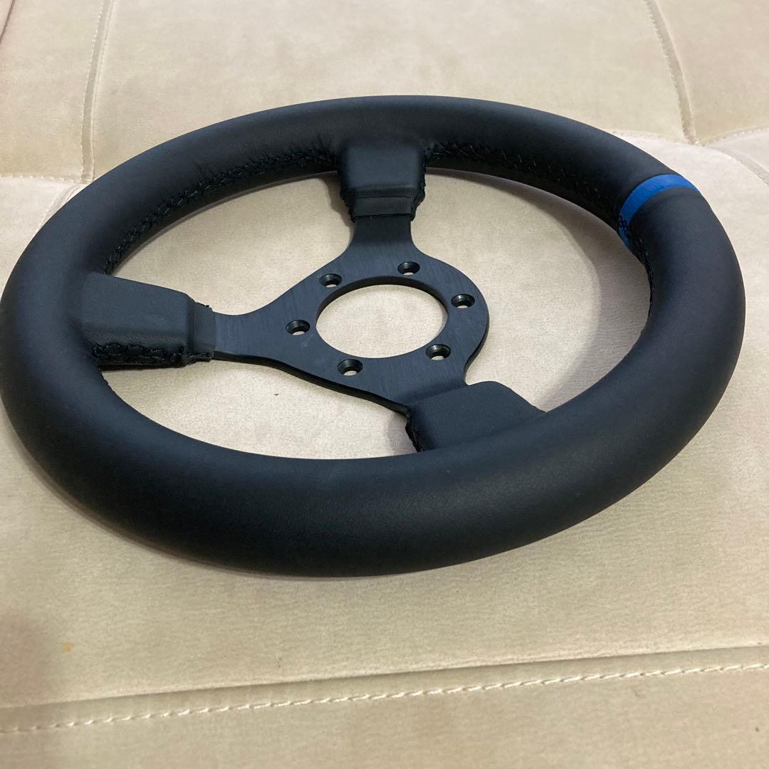 小径　ステアリングホイール 28cm 黒