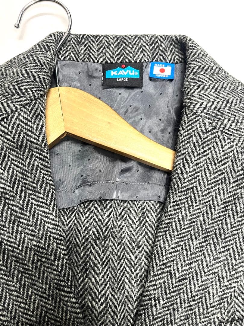 KAVU Harris Tweed テーラードジャケット Lサイズ