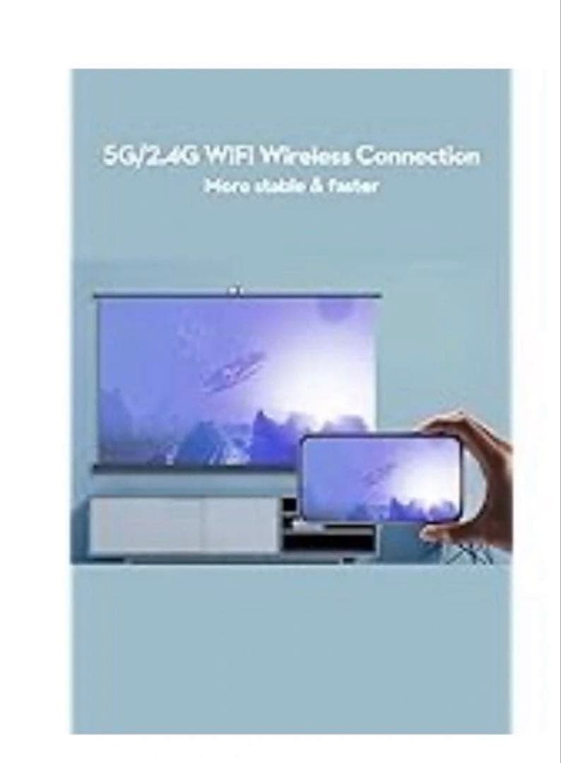 Netflix対応 超小型プロジェクター COI ブラック 高画質 コンパクト