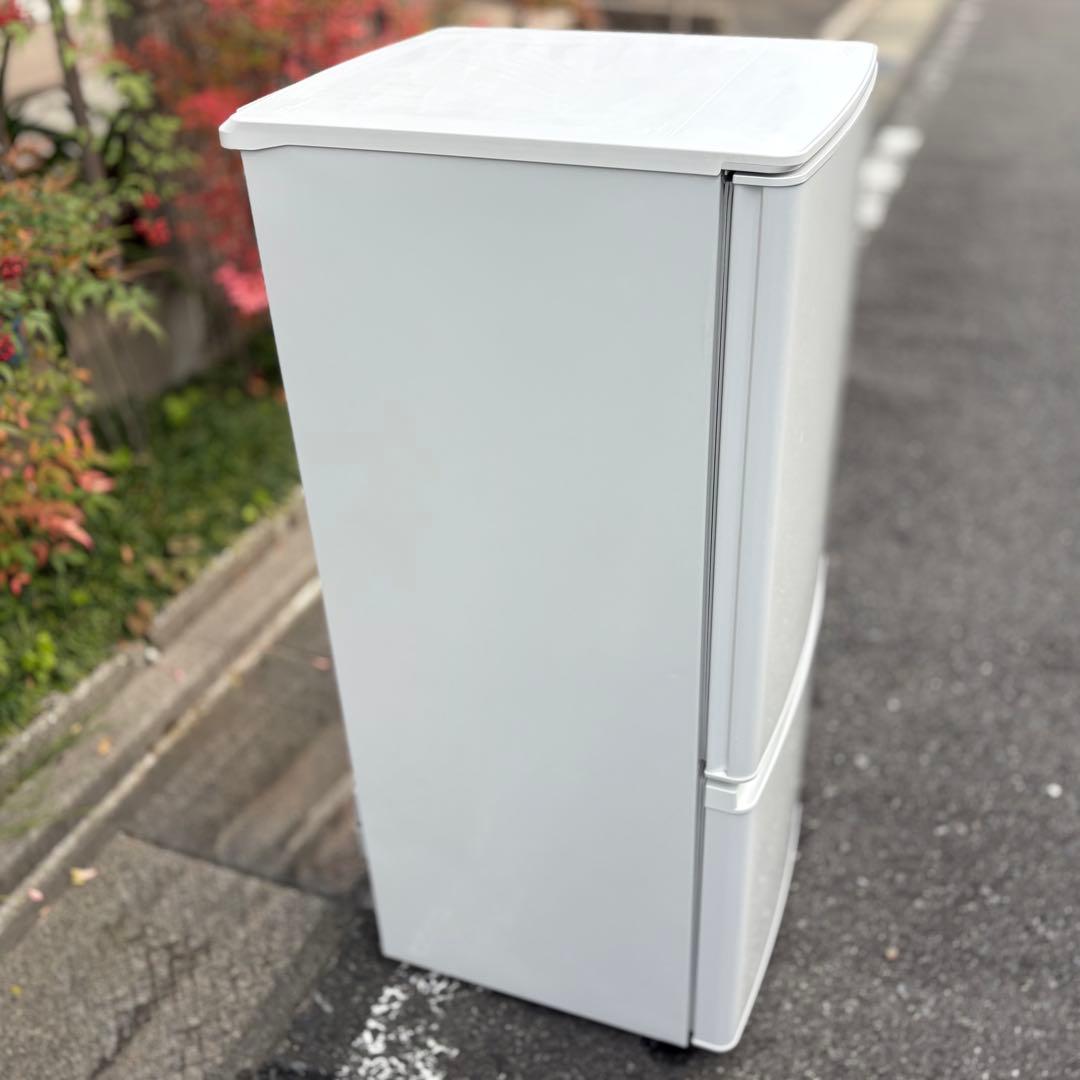 【2021年製】三菱ノンフロン冷凍冷蔵庫 MR-P15EG-W