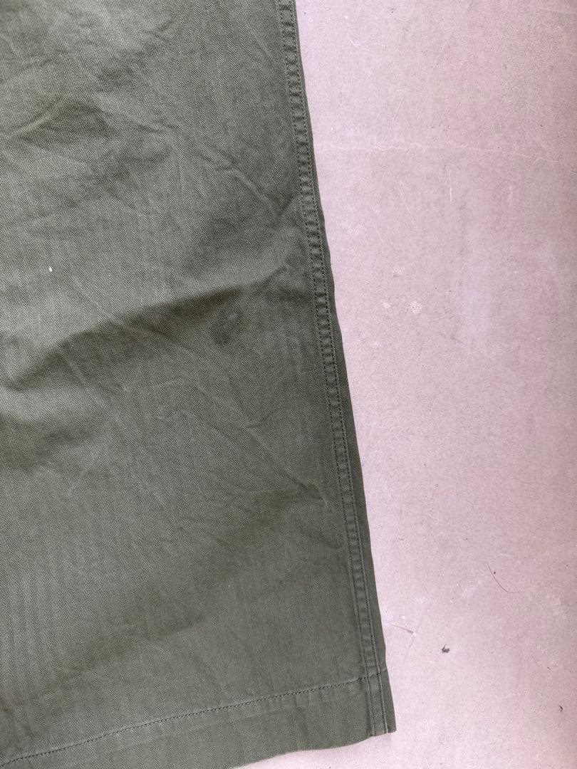 BEAMS PLUS MIL Trousers Herringbone パンツ