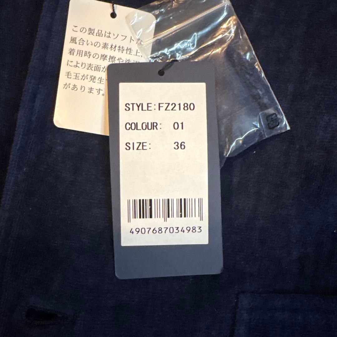 テーラードジャケット FZ2180 ネイビー 36