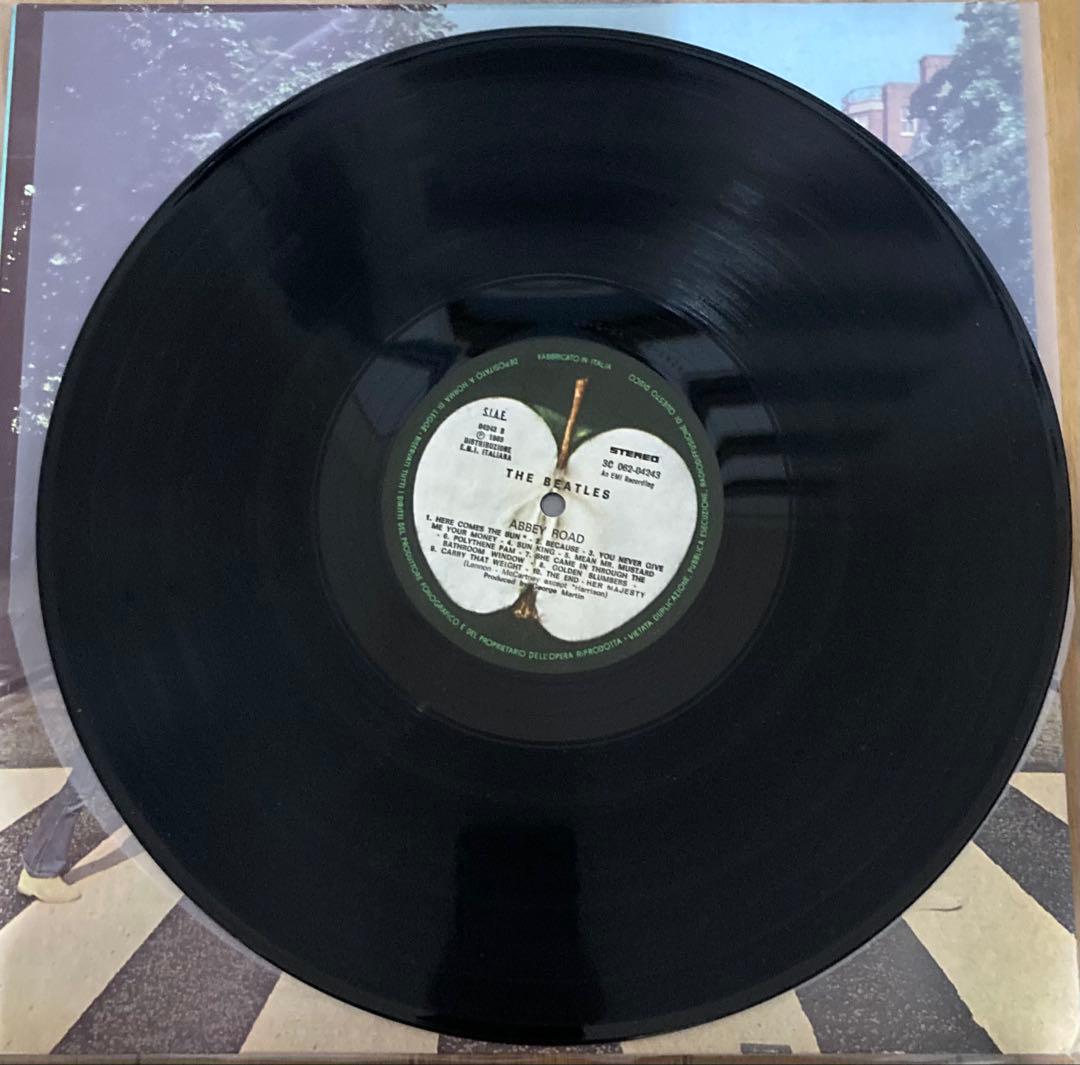 稀少イタリア別カットAbbey Road Beatlesビートルズレコード