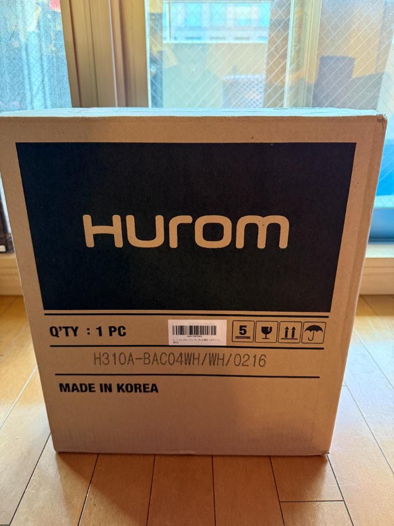 HUROM ヒューロム スロージューサー ホワイト H310A-BAC04WH