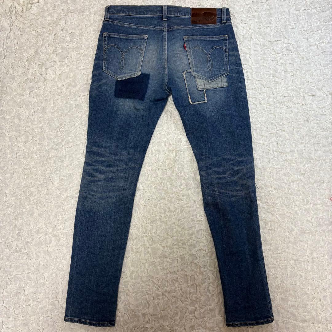 glamb グラム アンノウンアンプラグド デニム メンズL 美品