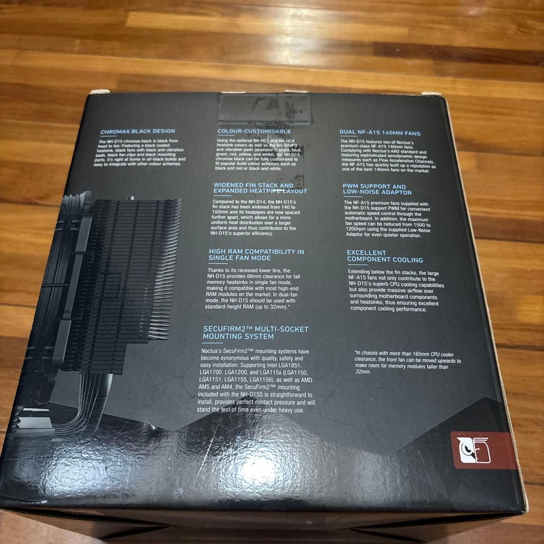 PC用ファン・クーラー Noctua NH-D15 chromax.black