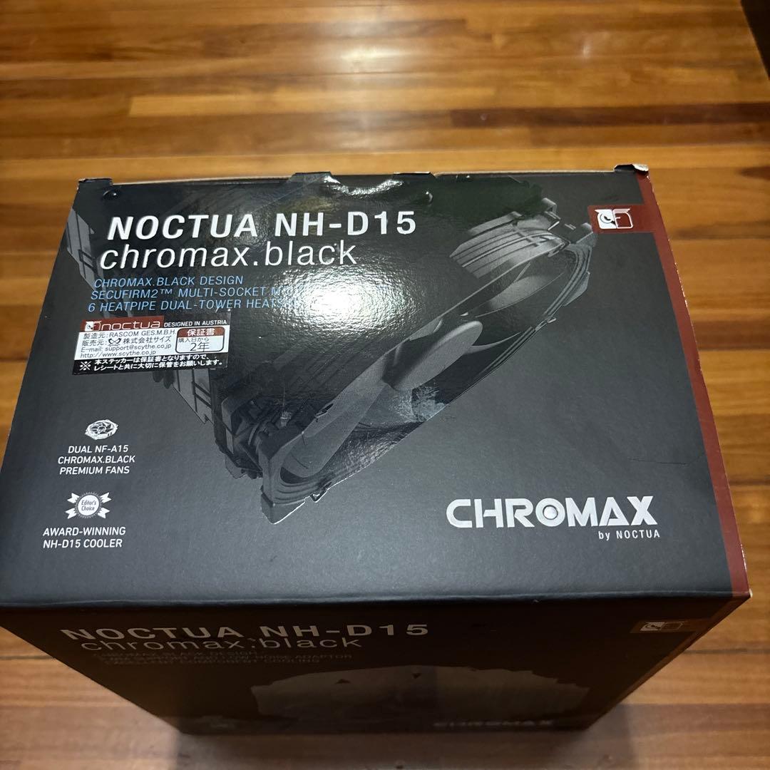 PC用ファン・クーラー Noctua NH-D15 chromax.black