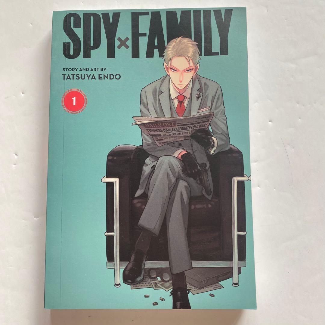 spy×family 英語 まんが1〜7巻 海外版 洋書 スパイファミリー