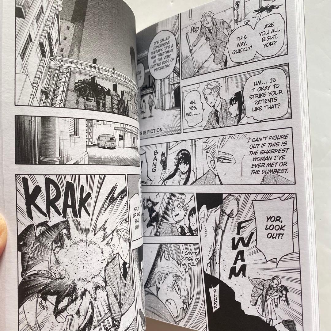 spy×family 英語 まんが1〜7巻 海外版 洋書 スパイファミリー