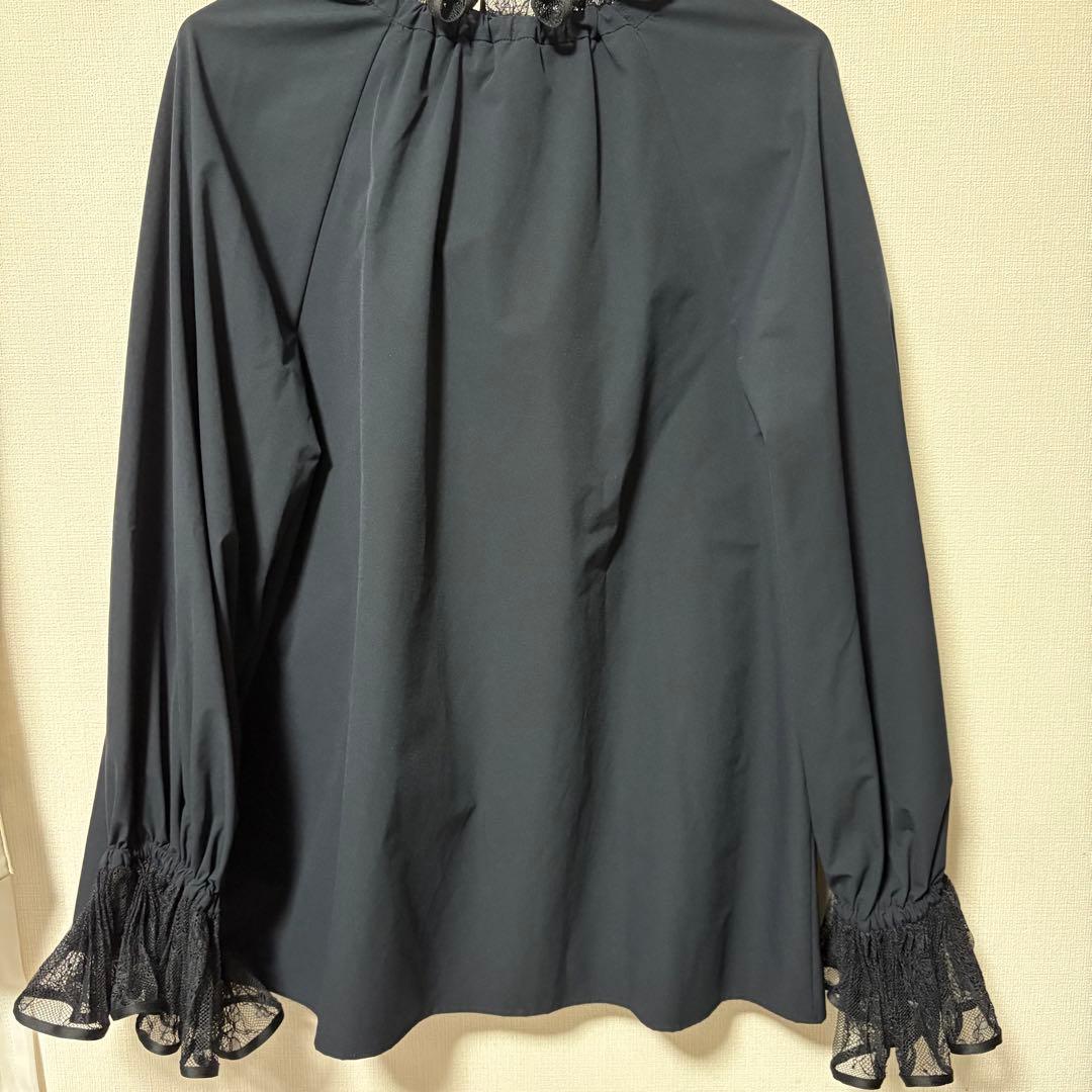 値下げ中 ユナイテッドアローズ レースプリーツ フリルブラウス