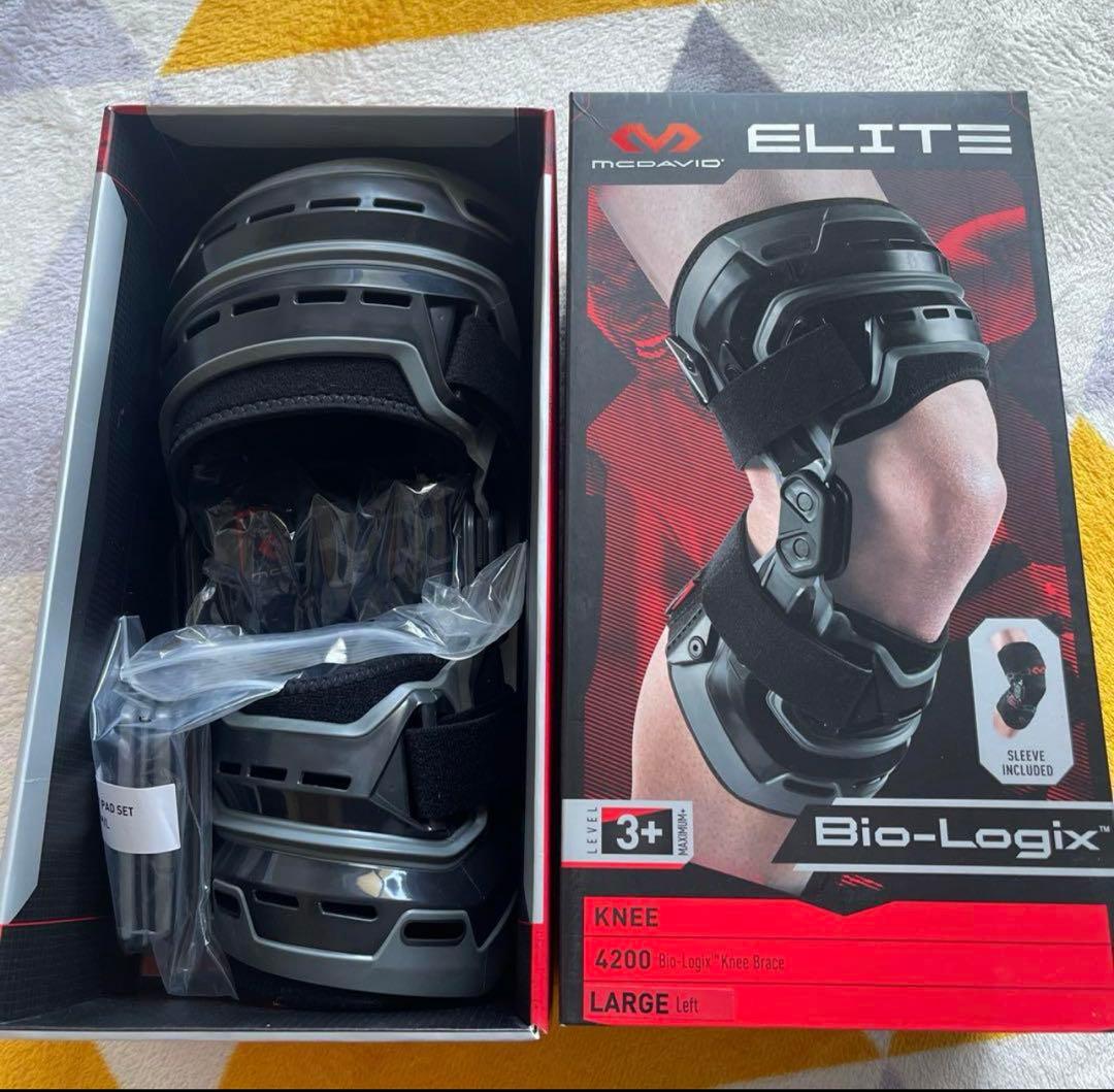 マクダビッド (McDavid) M4200左膝サポーターLサイズ 未使用