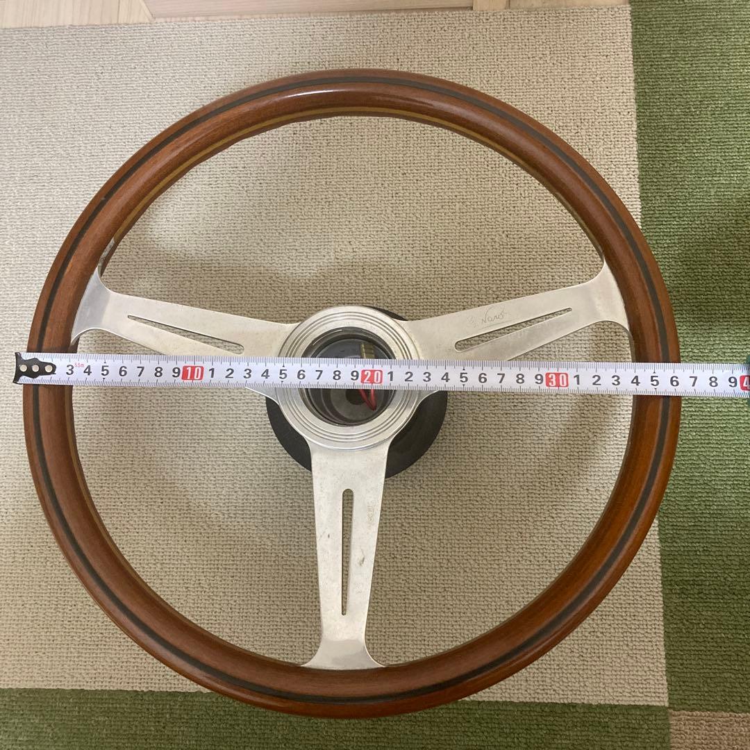 NARDI ナルディ ステアリングハンドル ウッド 36.5 ステアリングボス付