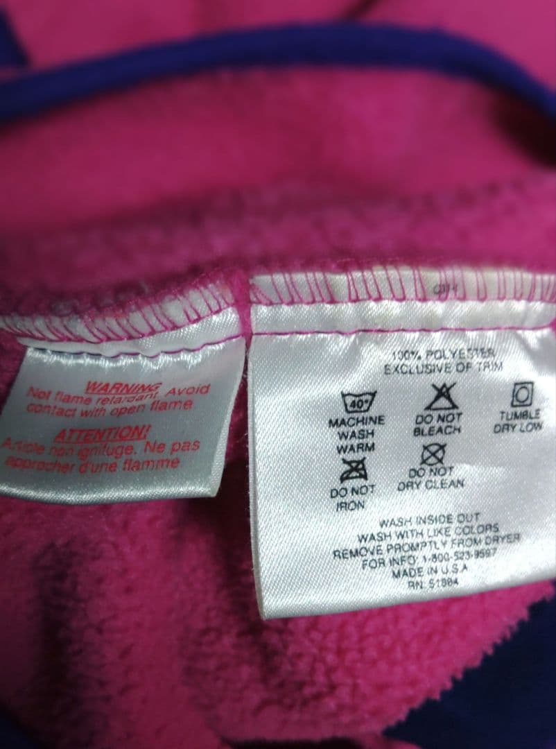 p*s様 91年USA製 patagonia スナップＴ ピンクチーム刺繍入り