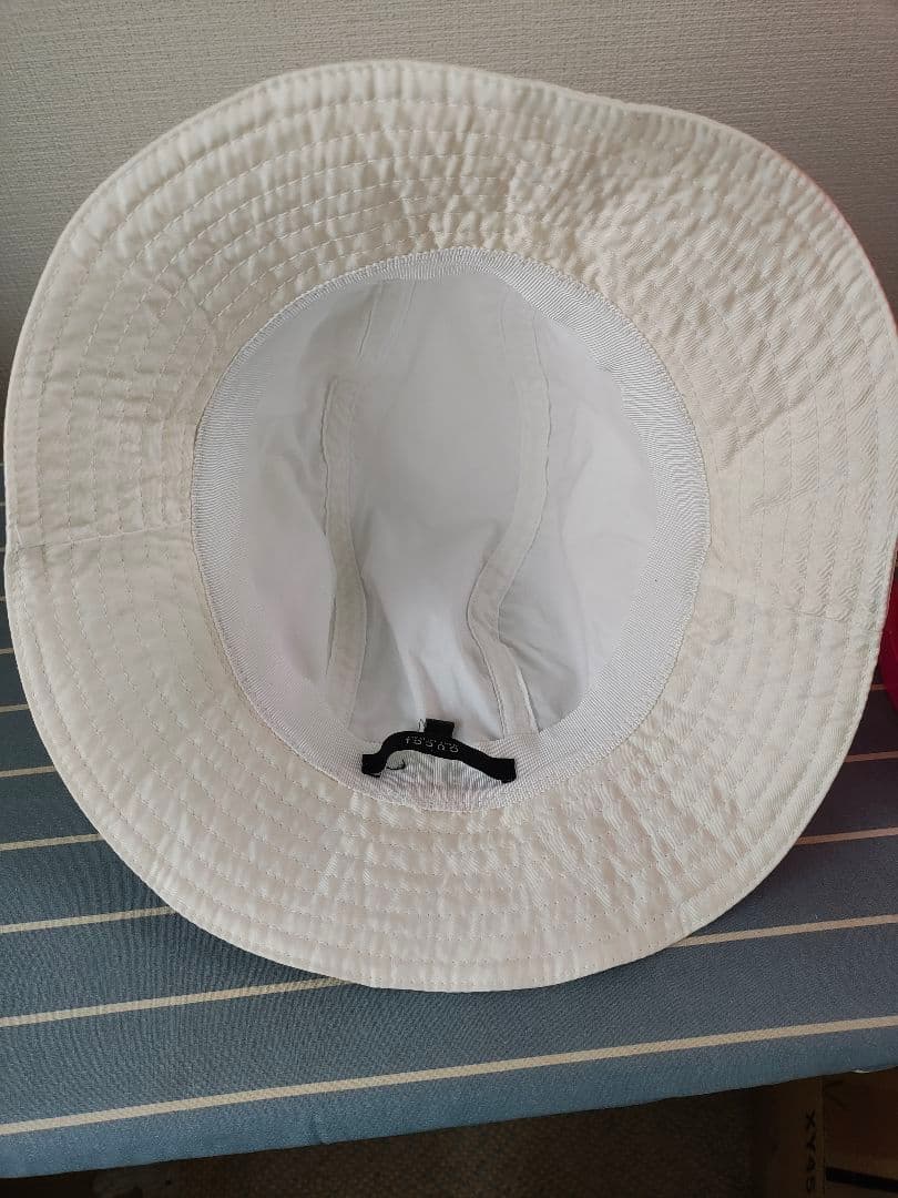 GUCCI　グッチ　ホワイトGGパターンバケットハット