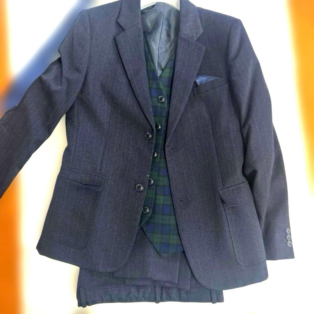 『CHOPAN』ショパン　チェックベストスリーピーススーツ　170cm