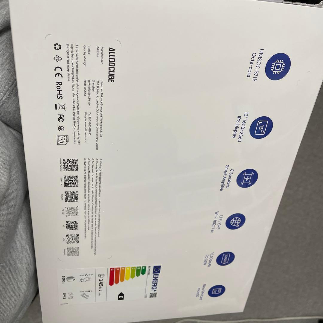 【新品未使用未開封】ALLDOCUBE iplay 70 max pro