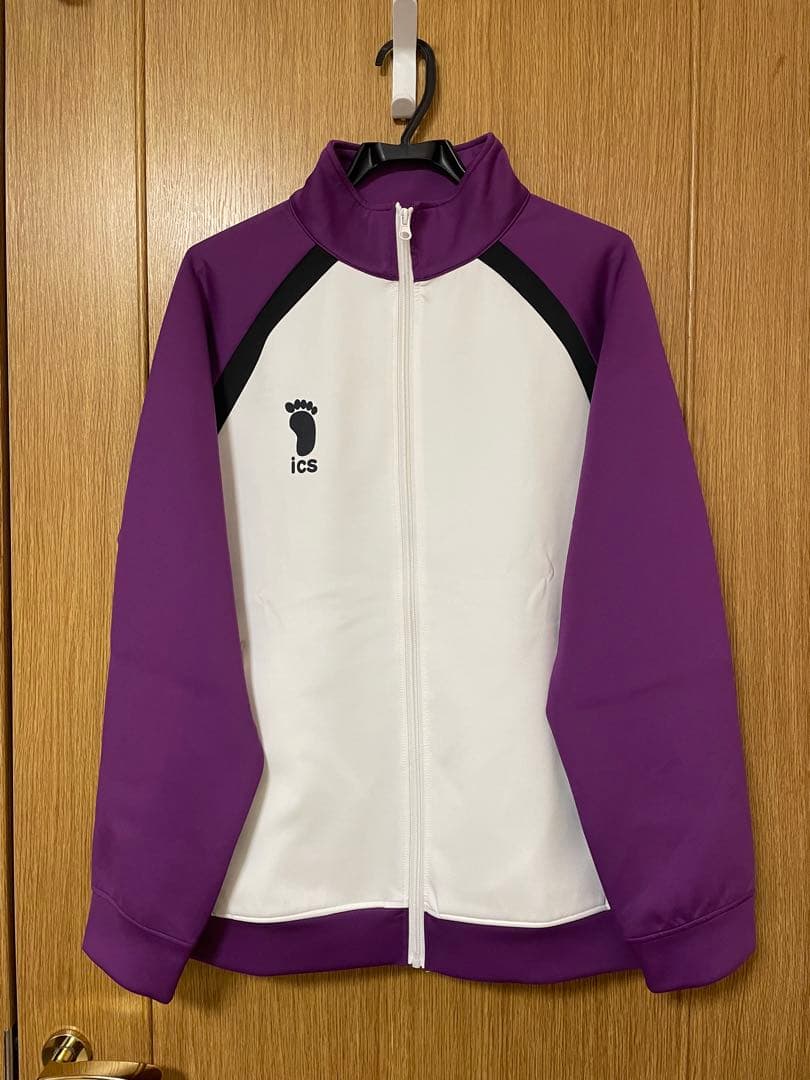 ハイキュー公式10周年　高校ジャージ　白鳥沢学園高校　セットアップ　XL