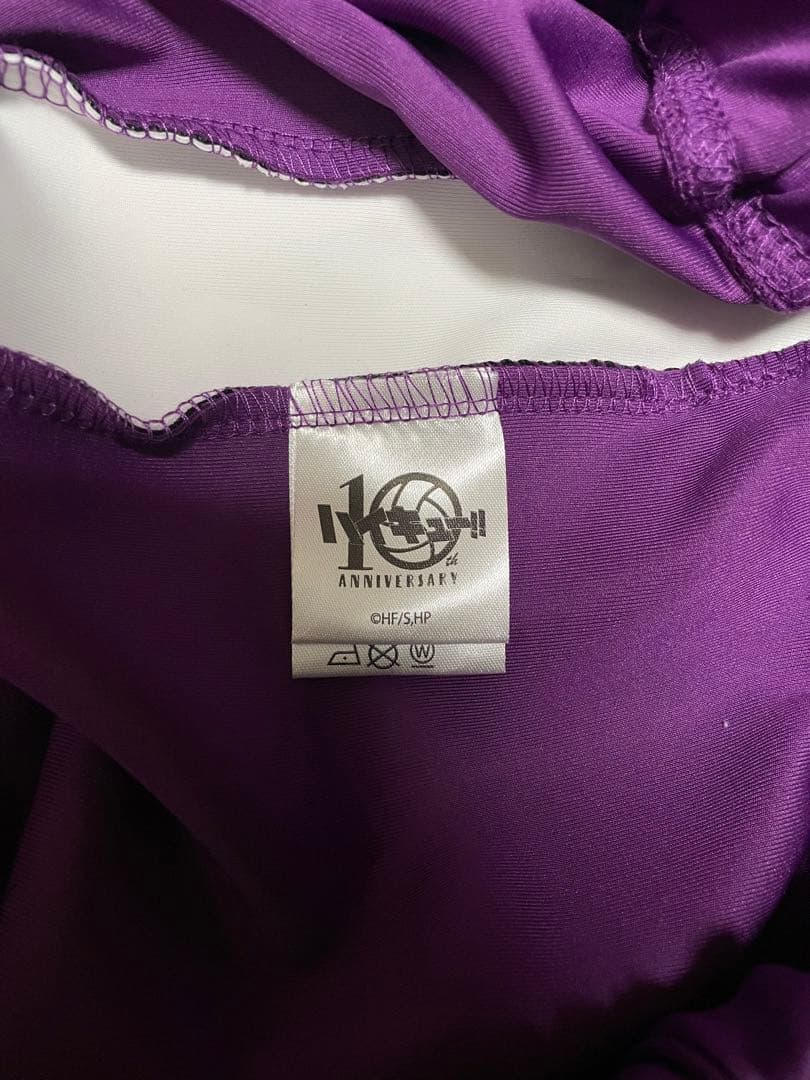 ハイキュー公式10周年　高校ジャージ　白鳥沢学園高校　セットアップ　XL