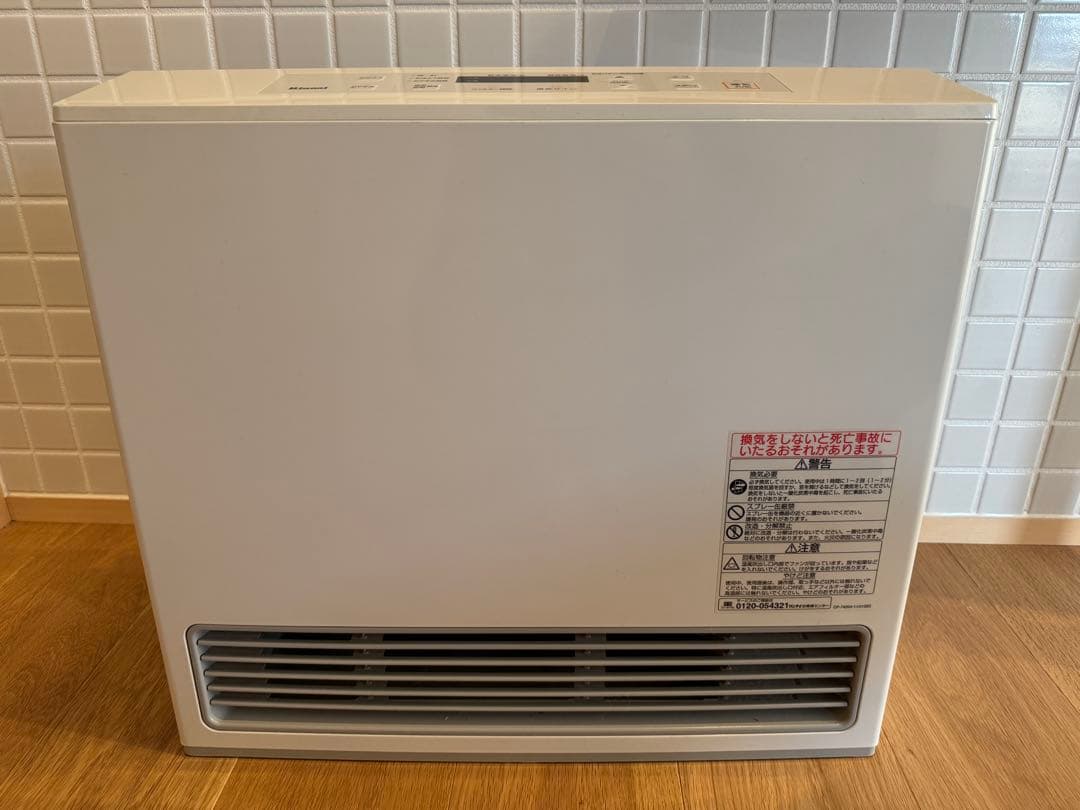 【美品】リンナイ 都市ガス用 ガスファンヒーター RC-U5801E