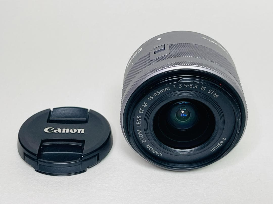 CANON キヤノン EOS Kiss M ＋ EF-M 15-45mm レンズ