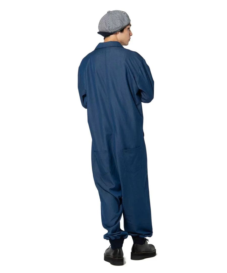 ラスト1点‼️ Glamb ー ライトジャンプスーツ インディゴ サイズ1