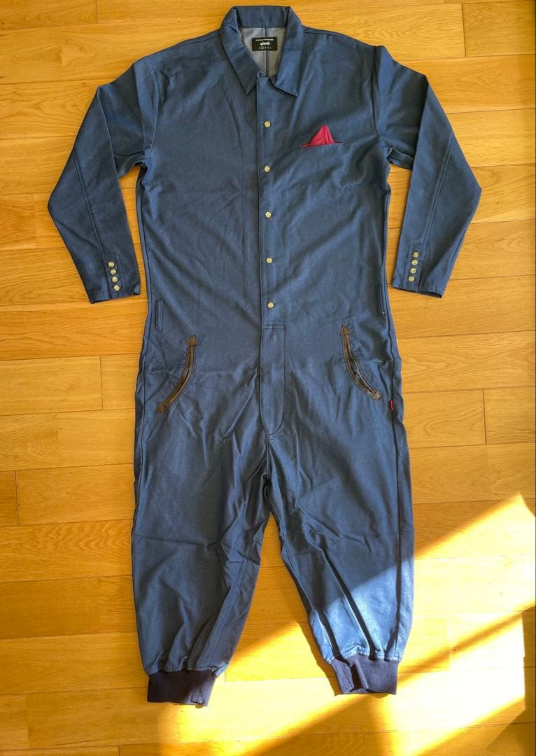 ラスト1点‼️ Glamb ー ライトジャンプスーツ インディゴ サイズ1