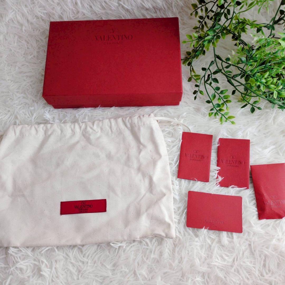 ヴァレンティノ チェーン ウォレット ロックスタッズ 2way ブラック