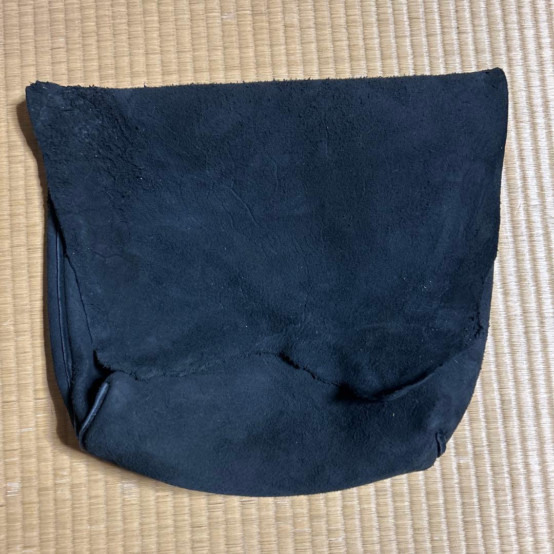 ベジータ様　ディアスキンバッグ　黒スエード