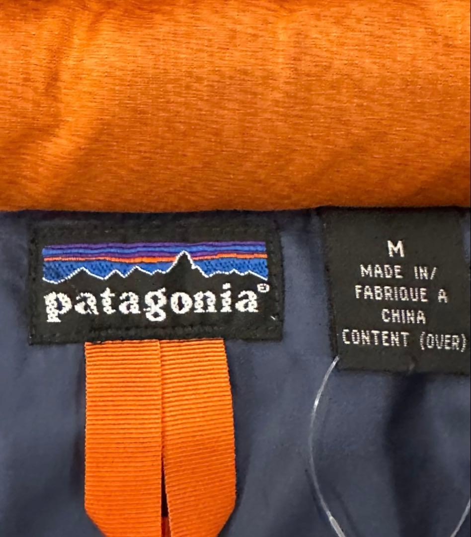 patagonia ダウンジャケット M オレンジ