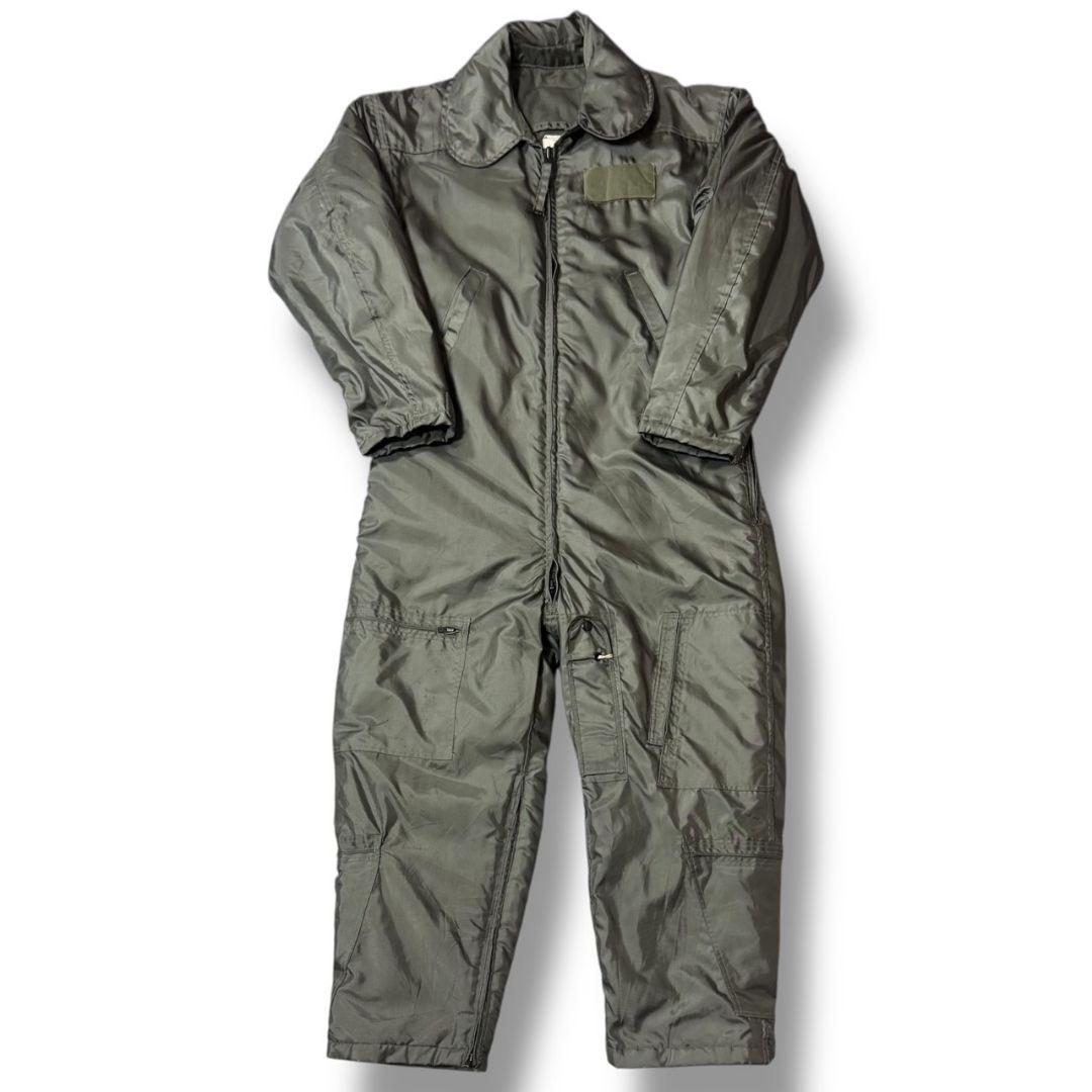 米軍 実物 80s CWU-64/P フライトカバーオール 44R 中綿 つなぎ
