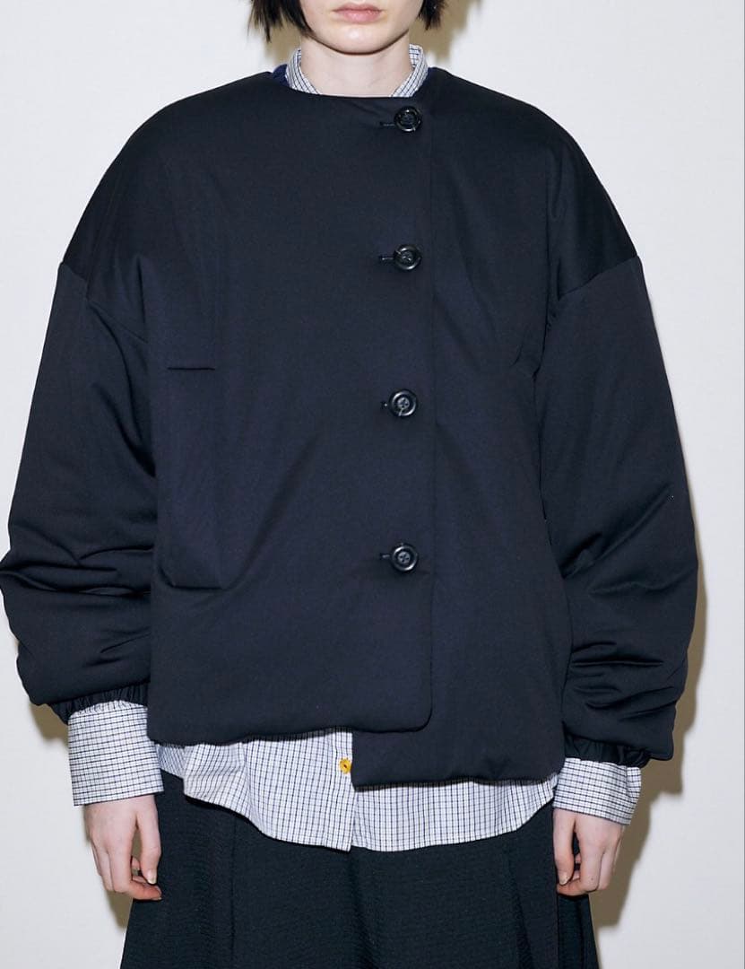 nagonstans 2024SS Airshut ノーカラーブルゾン