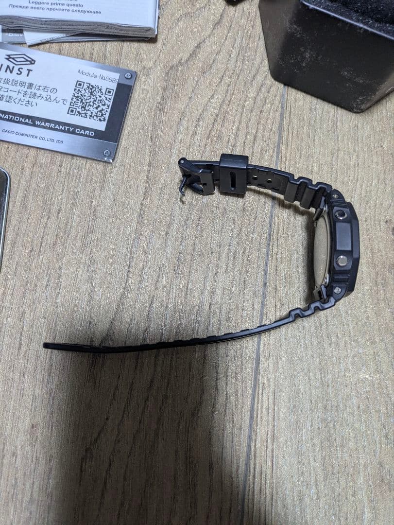 雷*禅様 G-SHOCK ga-b2100 No.5689 ブラック