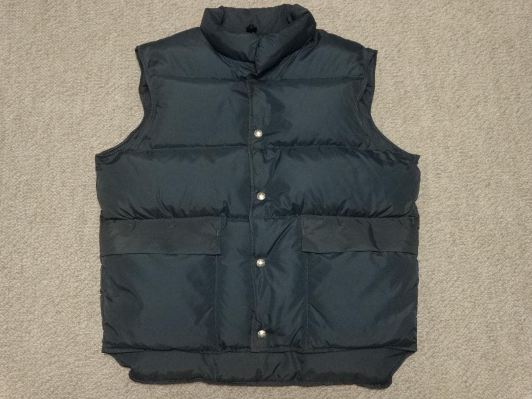 希少　９０ｓ　ウールリッチ　ダウンベスト　圧倒的人気の黒系　Ｍ～Ｌ位　状態良好
