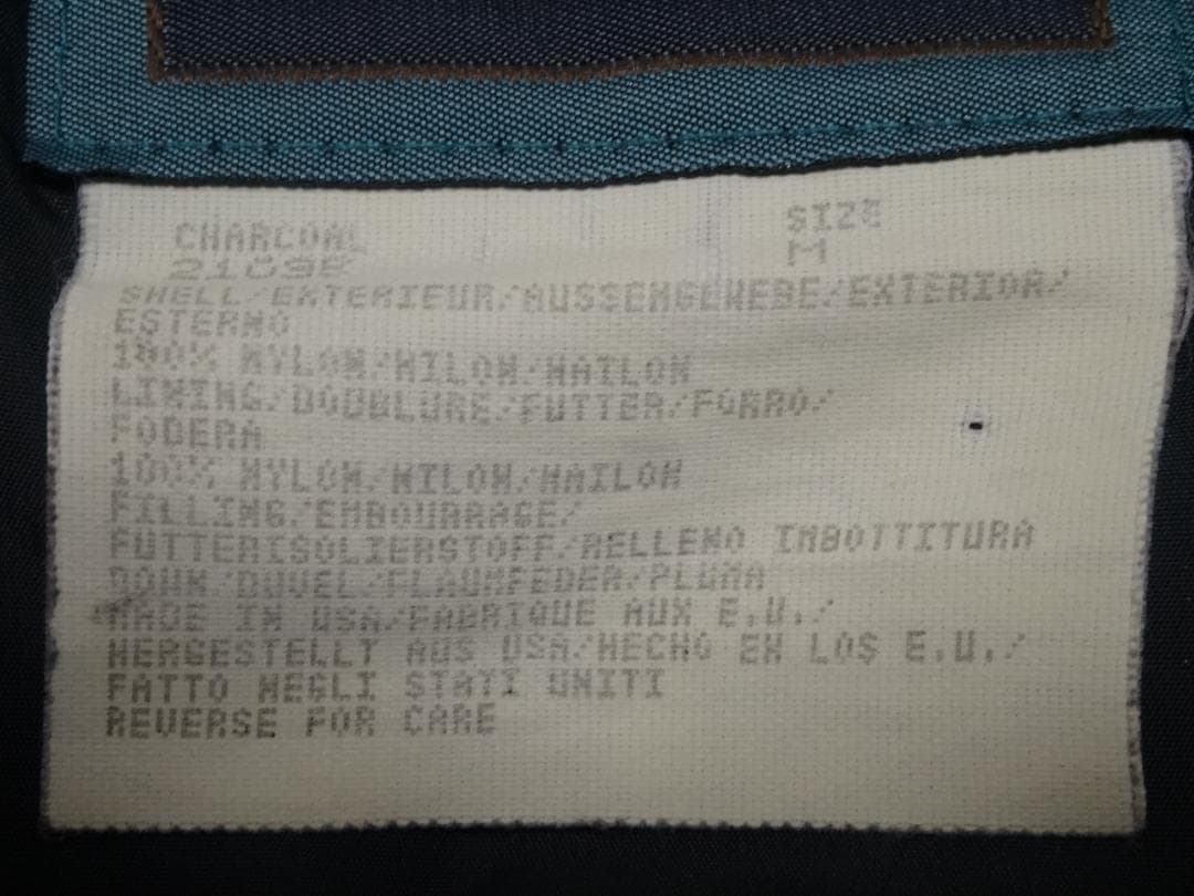 希少　９０ｓ　ウールリッチ　ダウンベスト　圧倒的人気の黒系　Ｍ～Ｌ位　状態良好