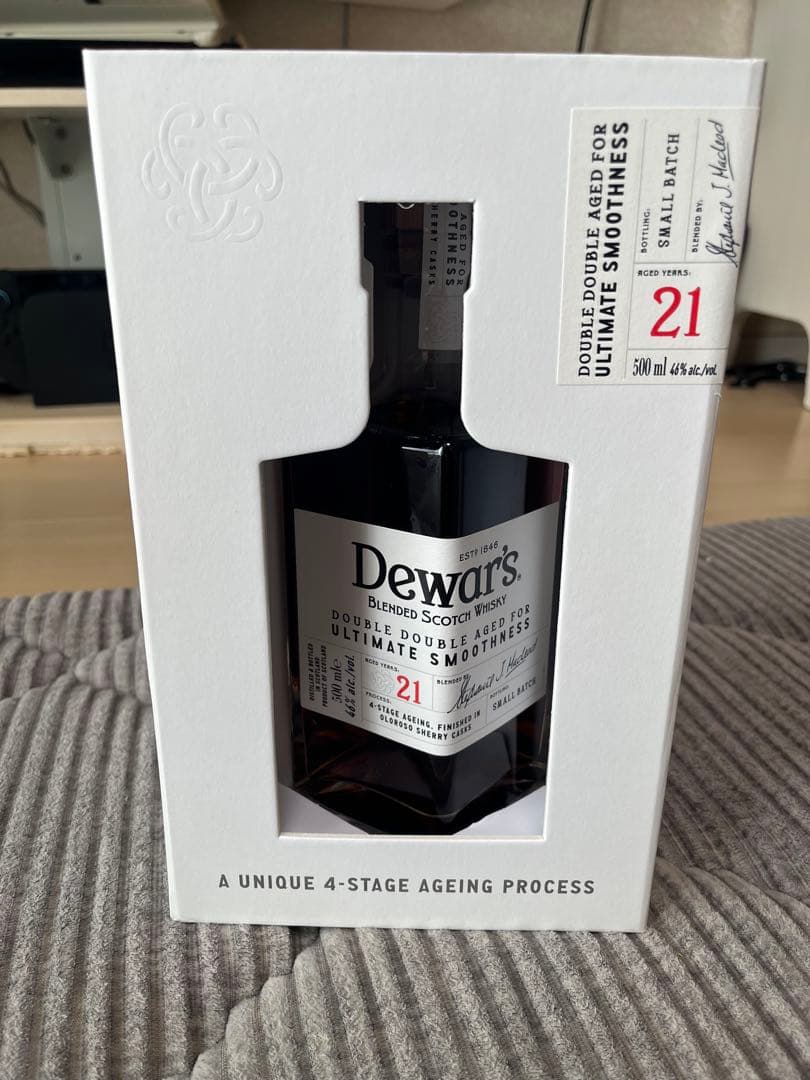Dewar's 21年 ダブルダブル 500ml