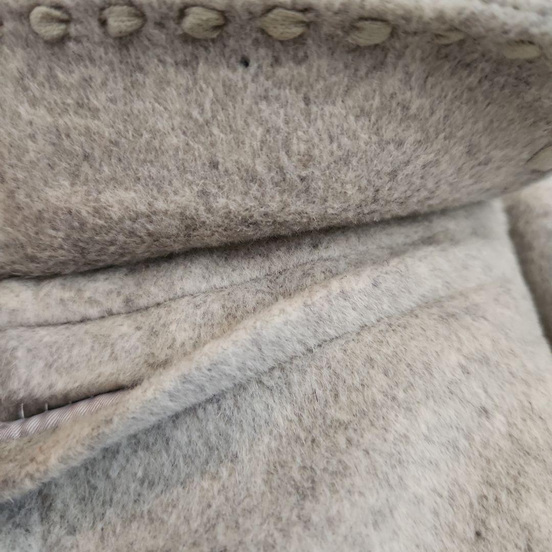 値下げします❗courrèges ファー襟付きロングコート