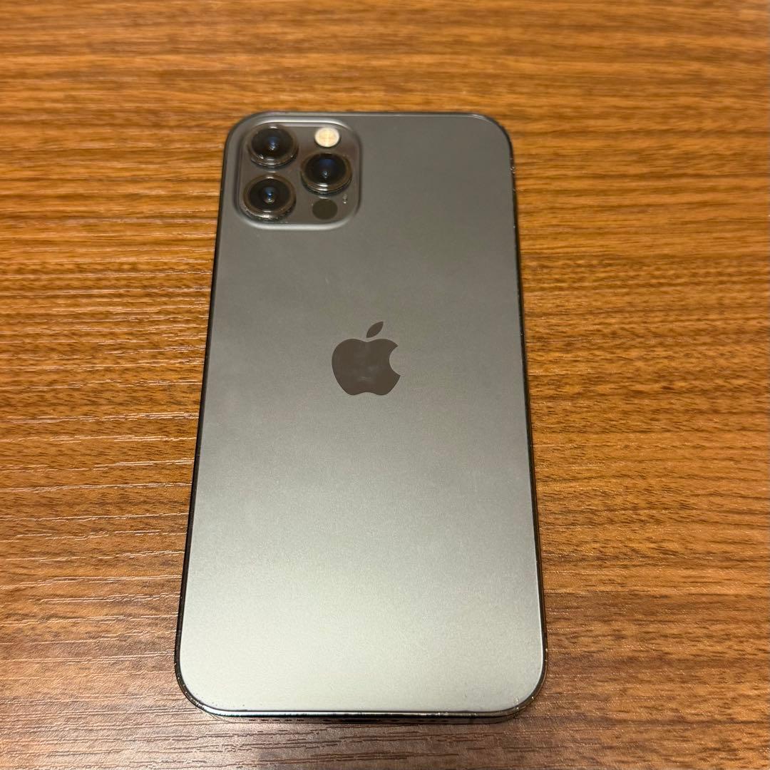 ［中古)iPhone 12 Pro 128GB 新品純正ケーブル付き