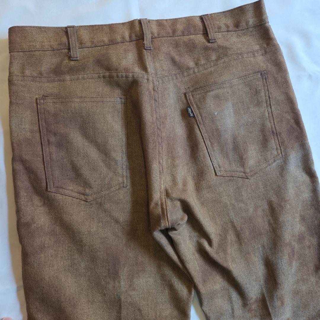 【ビッグE】usa製 リーバイス 646 スタプレストパンツ ビンテージ 均等v