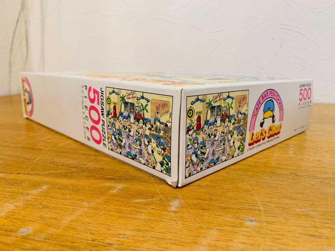 ミ*ツ様 k1123-34★当時物 レトロ Let's Chat 500 ジグソ