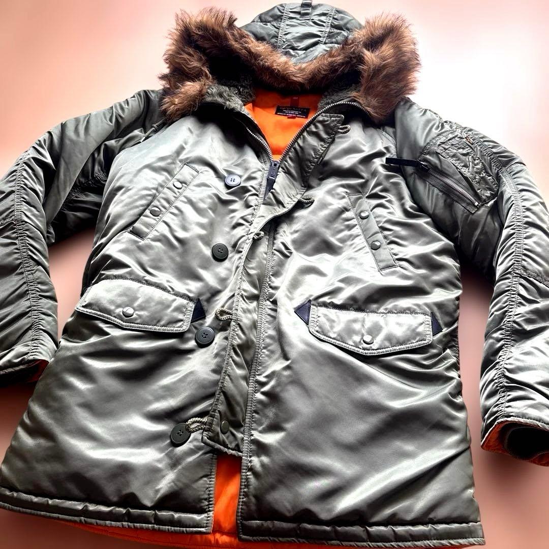 アルファインダストリー ALPHA INDUSTRYS N-3B スリムフィット