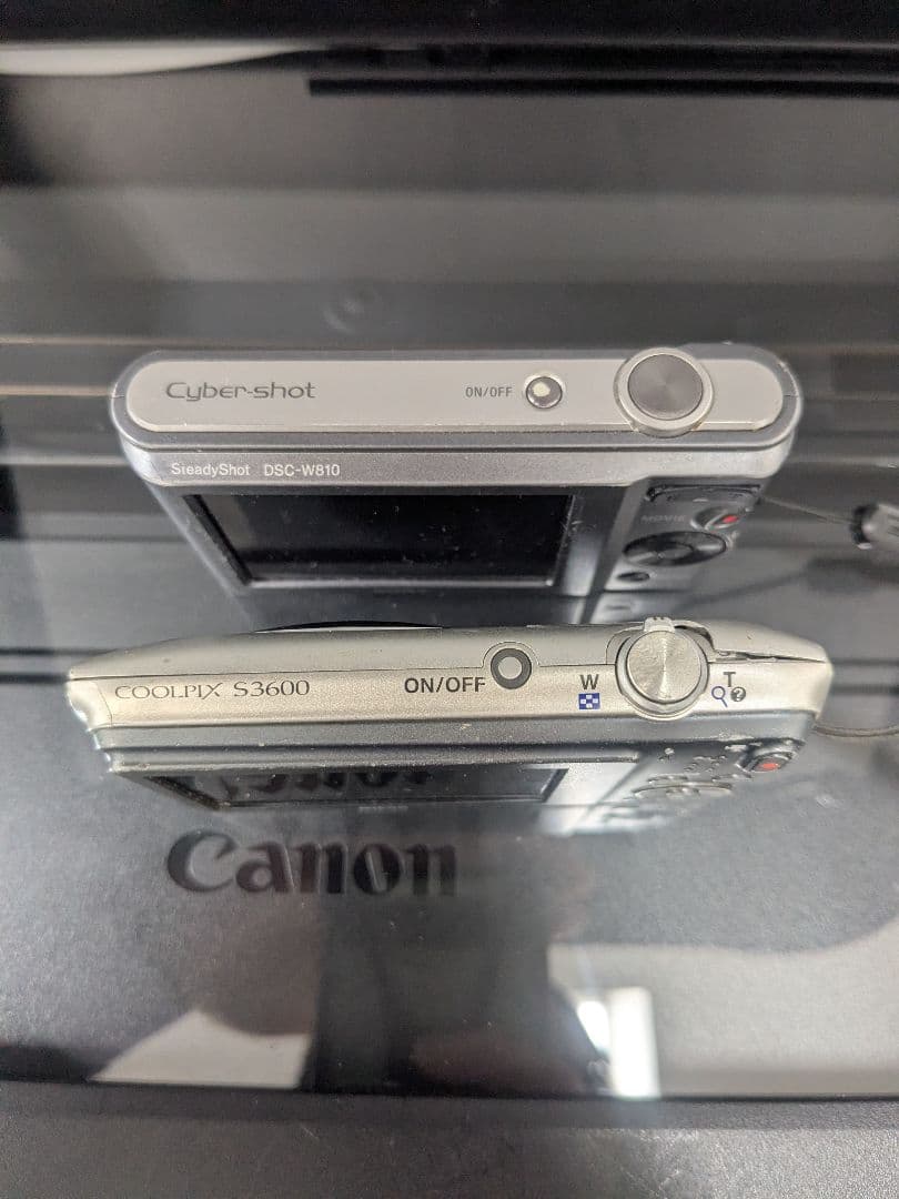 ジャンクSony DSC-W810 & Nikon Coolpix S3600