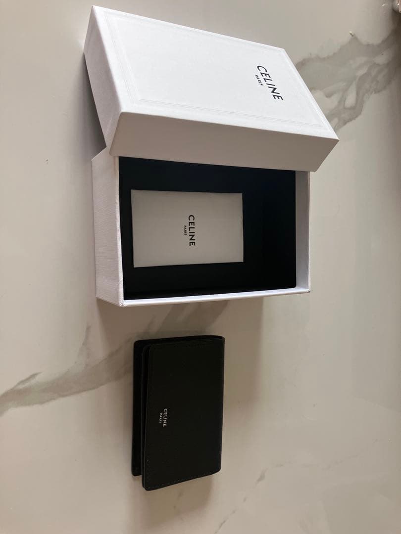 【最終値下げ】CELINE 名刺入れ カードケース ブラック メンズ