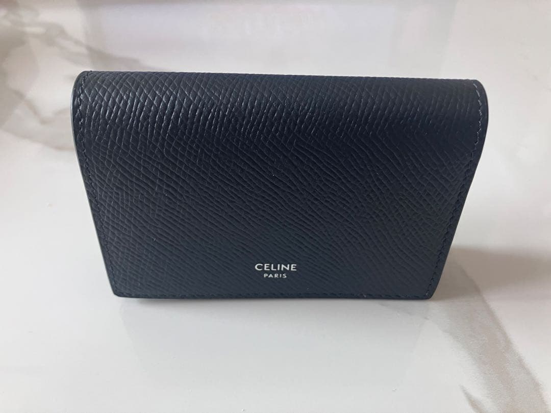【最終値下げ】CELINE 名刺入れ カードケース ブラック メンズ