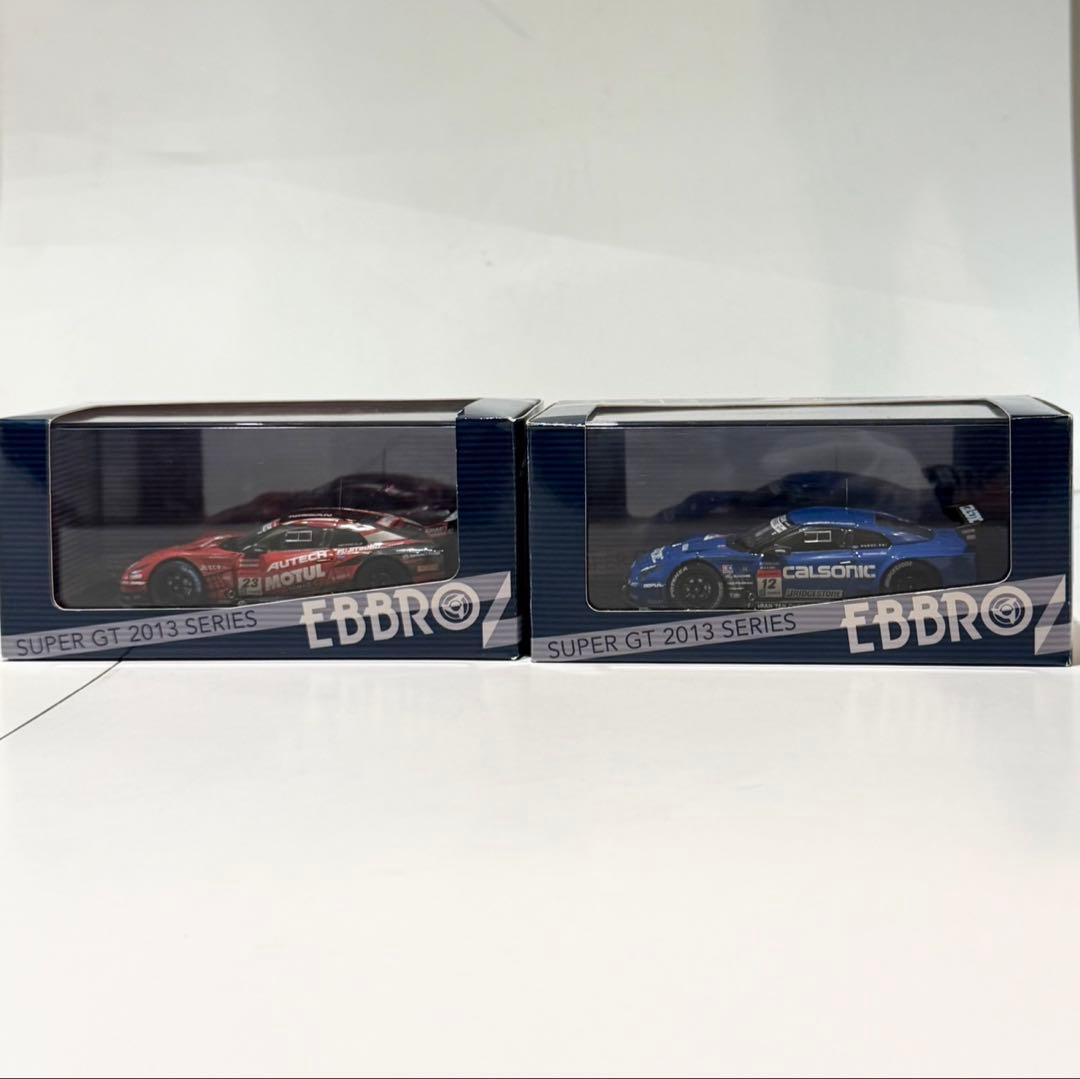 EBBRO スーパ GT 2013 /ミニカーセット / GT-R
