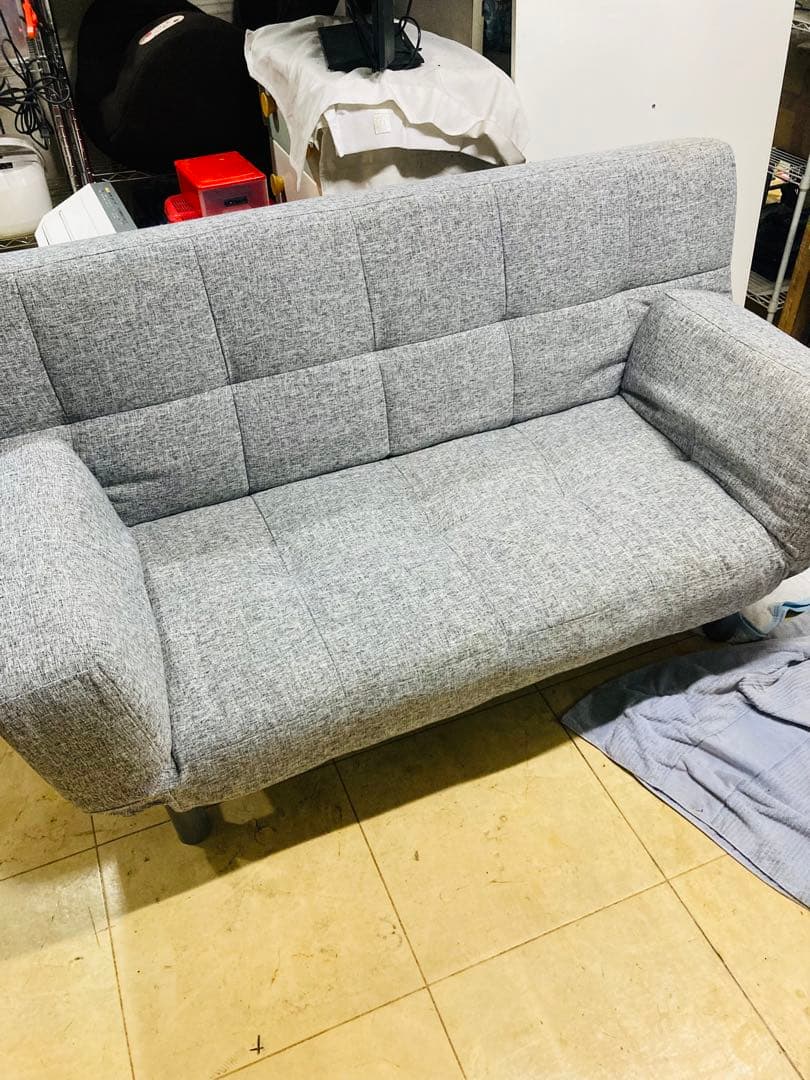 ニトリ NITORI ソファーベッド マークスAM GYグレー