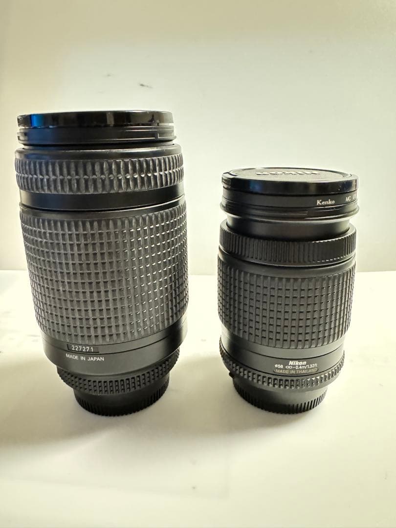 AF NIKKOR　28-80ｍｍ／70-300ｍｍ （D）