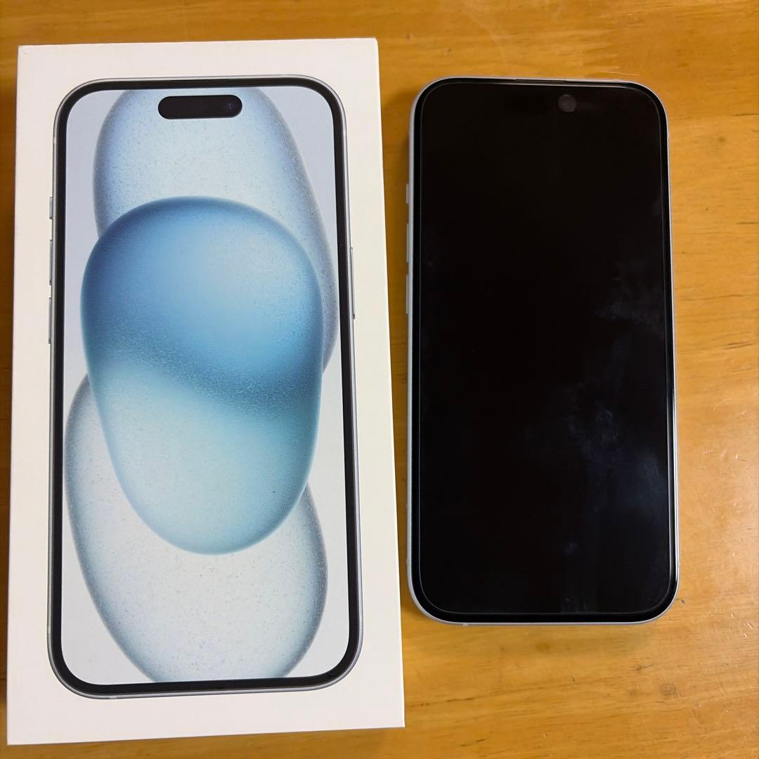 Apple iPhone 15 ブルー　本体　SIMフリー
