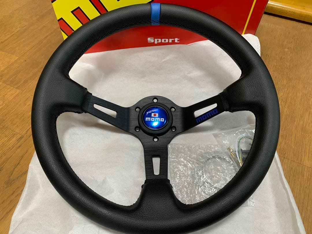 早い者勝ち！　ディープコーン　ステアリング　　　　約330mm 未使用品